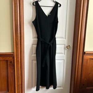 Old Navy Black Sleeveless Jumpsuit with Belt